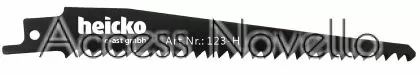 Нож за саблен трион Модел 123-U за метал и дърво - heicko e-ast GmbH от Аксес Новело