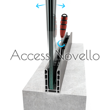 Стъклена парапетна система BV8900, Baros Vision