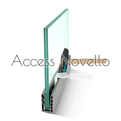 Стъклена парапетна система BV4500 Eco, Baros Vision