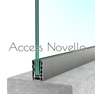 Стъклена парапетна система BV4500 Eco, Baros Vision